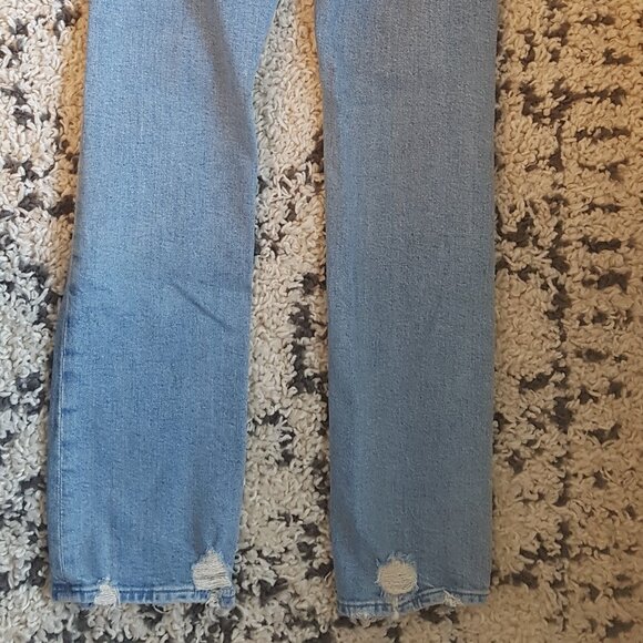 MOTHER SUPERIOR  HIGH WAISTED RIDER SKIMP JEANS - Picture 7 of 12